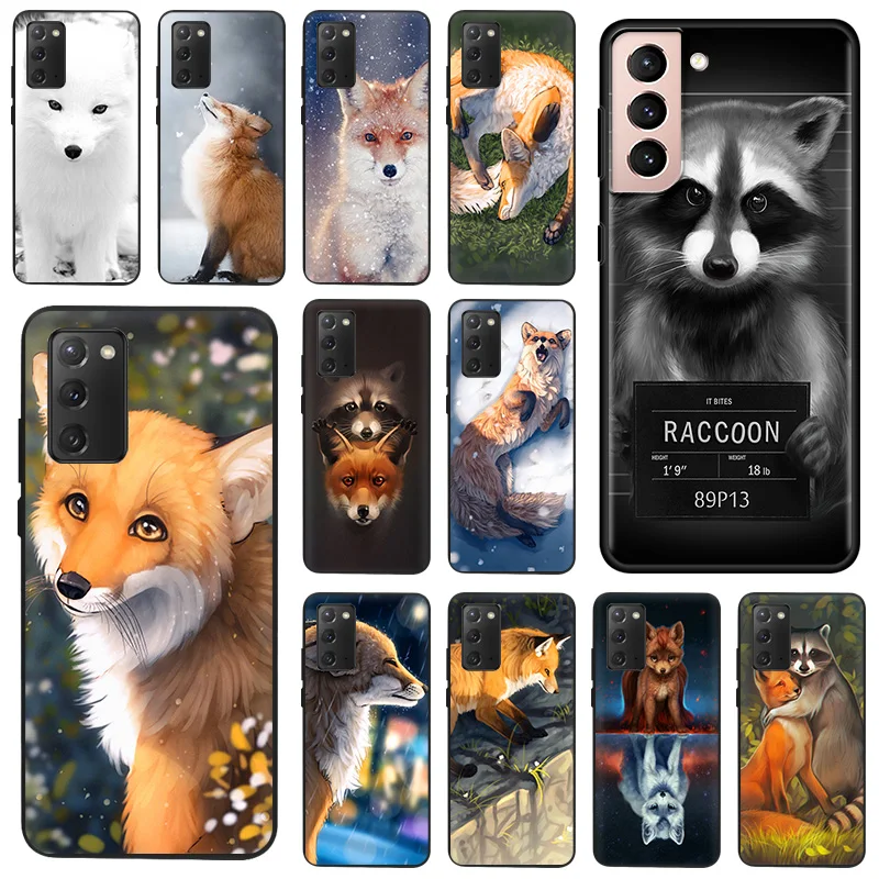 Phone Case For Samsung S22 5G S21 Ultra S20 FE S10 Plus Lite Raccoon Fox Snow Cute Soft Silicone Cover For Galaxy S9 S8 S7 A91
Phone Case For Samsung S22 5G S21 Ultra S20 FE S10 Plus Lite Raccoon Fox Snow Cute Soft Silicone Cover For Galaxy S9 S8 S7 A91