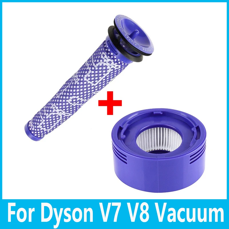 Pre Filter + HEPA Post-Filter kit For Dyson V7 V8 Vacuum Replacement Pre-Filter and Post- Filter Accessories
Pre Filter + HEPA Post-Filter kit For Dyson V7 V8 Vacuum Replacement Pre-Filter and Post- Filter Accessories