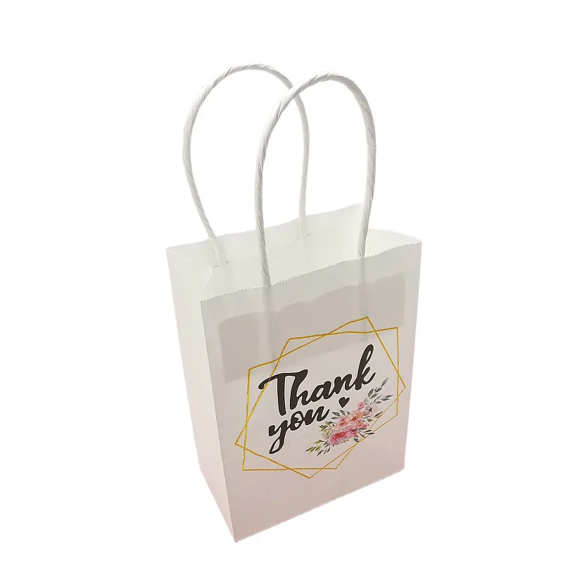 24/48pcs Portable Kraft Paper Bags with Ribbons White Thank You Gift Packaging Bag for Wedding Birthday Party Simple Candy Bags
24/48pcs Portable Kraft Paper Bags with Ribbons White Thank You Gift Packaging Bag for Wedding Birthday Party Simple Candy Bags