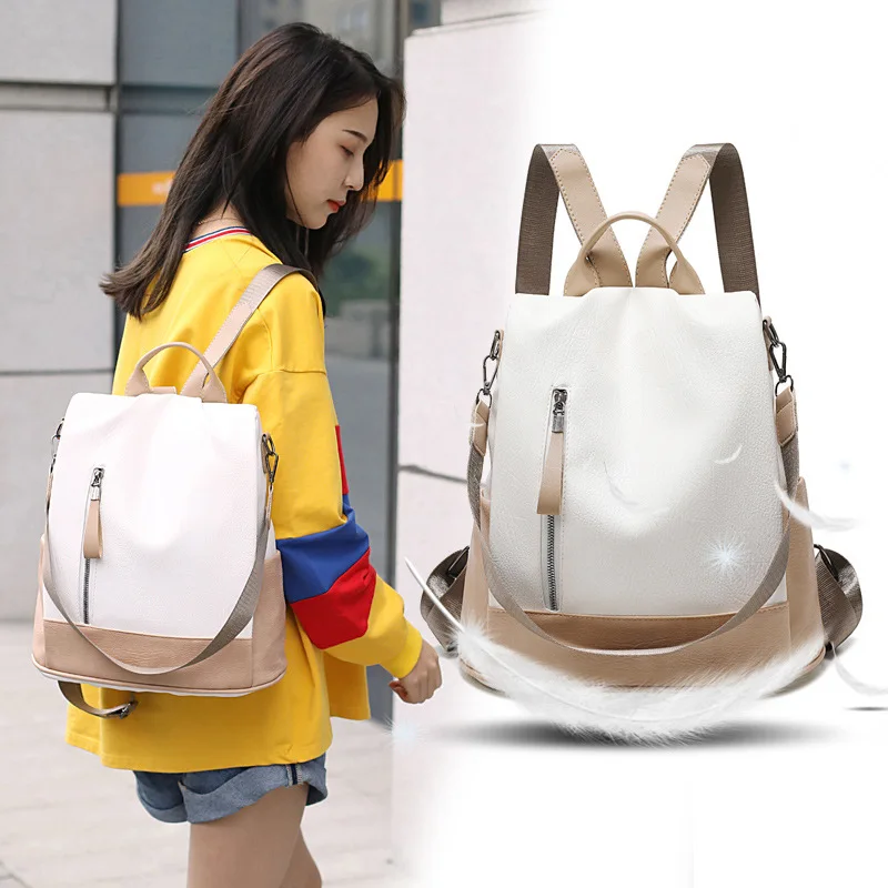 Women Backpack 2022 Travel Large Backpacks PU Leather Handbag School Bag for Teenage Girls Women's Bag Female Book Bag Mochila
Women Backpack 2022 Travel Large Backpacks PU Leather Handbag School Bag for Teenage Girls Women's Bag Female Book Bag Mochila