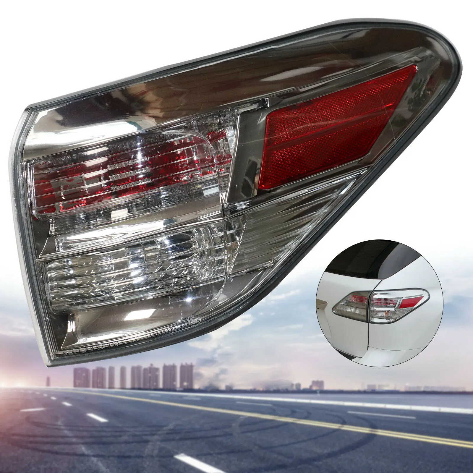 Tail Light Right Passenger Side Outer Rear Lamp Assembly for Lexus RX350 2010 2011 2012
Tail Light Right Passenger Side Outer Rear Lamp Assembly for Lexus RX350 2010 2011 2012