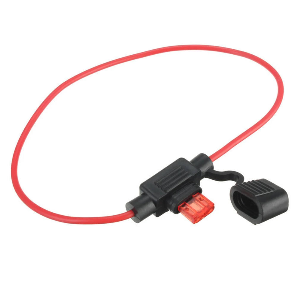 5pcs Waterproof Power Socket Mini Blade Type In Line Fuse Holders with 10A Fuse Car Replacement Fuses
5pcs Waterproof Power Socket Mini Blade Type In Line Fuse Holders with 10A Fuse Car Replacement Fuses