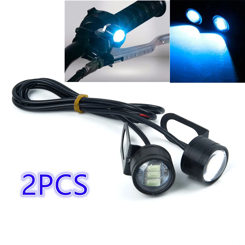 1Pair Motorcycle LED Headlight 12V Spotlight Ice Blue Lens LED Headlight Daytime Running Lamps Motorbike Accessories
1Pair Motorcycle LED Headlight 12V Spotlight Ice Blue Lens LED Headlight Daytime Running Lamps Motorbike Accessories