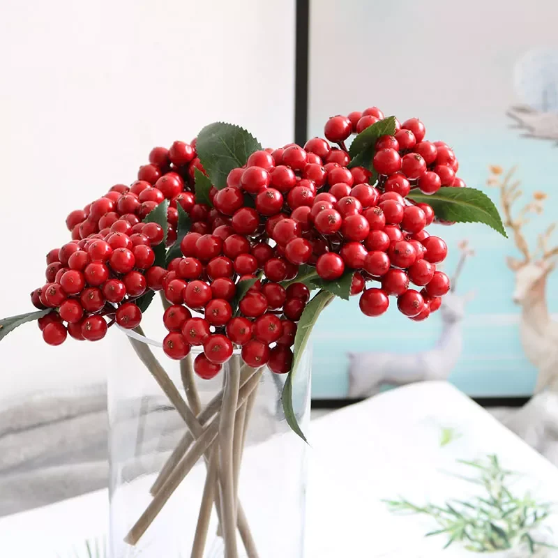 Artificial Red Berries Christmas Christmas Decorations For Home Living Room Table Decor Christmas Tree Crafts
Artificial Red Berries Christmas Christmas Decorations For Home Living Room Table Decor Christmas Tree Crafts