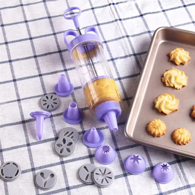 19pcs/Set Cream Cake Making Maker Cookie Biscuit Pump Press Machine Flower Mouth Kitchen Mold Tools Set Random Flower Pattern
19pcs/Set Cream Cake Making Maker Cookie Biscuit Pump Press Machine Flower Mouth Kitchen Mold Tools Set Random Flower Pattern
