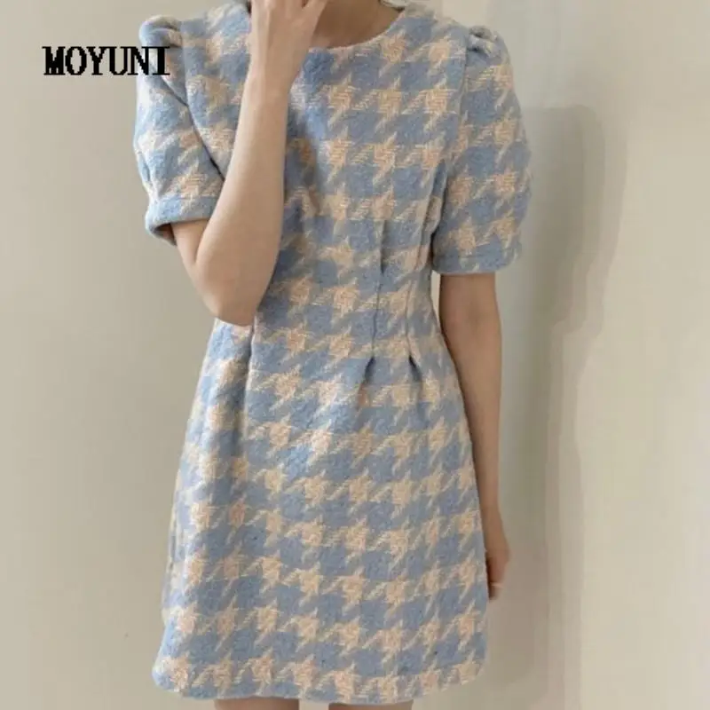casual Spring Summer 2022 Fashion Women Clothes Dresses Temperament O-neck Lattice Ladies Vestidos High Waist Tweed Robe Femme
casual Spring Summer 2022 Fashion Women Clothes Dresses Temperament O-neck Lattice Ladies Vestidos High Waist Tweed Robe Femme