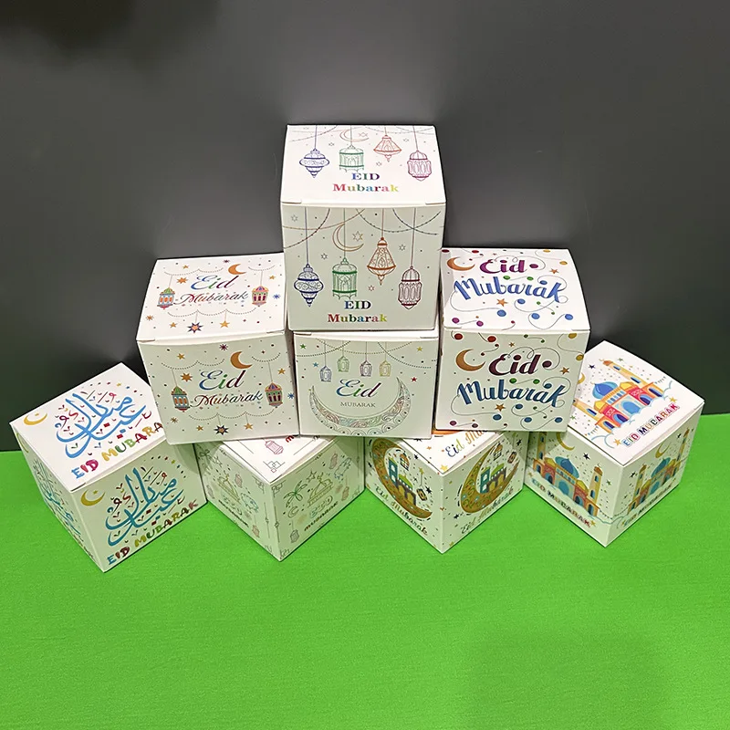1/5/10pcs EID Mubarak Candy Boxes Ramadan Decoration Muslim Islamic Festival Party Gift Packing Box Ramadan Kareem Eid Al-Fitr
1/5/10pcs EID Mubarak Candy Boxes Ramadan Decoration Muslim Islamic Festival Party Gift Packing Box Ramadan Kareem Eid Al-Fitr