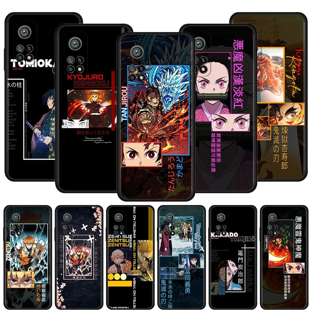 Demon Slayer Cartoon Character Feature Case For Xiaomi Mi 12 10 10T Pro 5G 12X 11 Note 10 10T 8 A2 Lite 5G 9 SE 9T CC9E Cover
Demon Slayer Cartoon Character Feature Case For Xiaomi Mi 12 10 10T Pro 5G 12X 11 Note 10 10T 8 A2 Lite 5G 9 SE 9T CC9E Cover