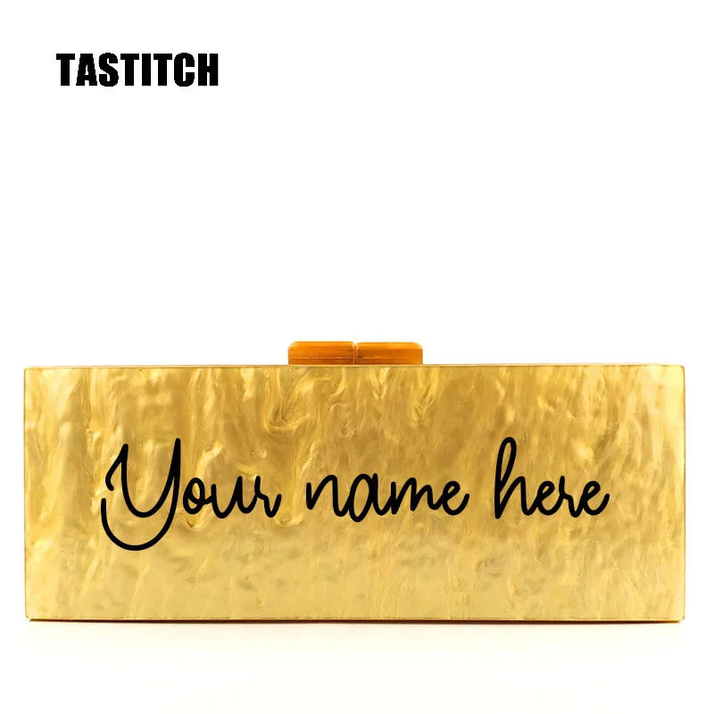 Personalized Acrylic Bag Name Printed Clutch Customized Dinner Bag Long Box Pearlescent Acrylic Shoulder Clutch
Personalized Acrylic Bag Name Printed Clutch Customized Dinner Bag Long Box Pearlescent Acrylic Shoulder Clutch