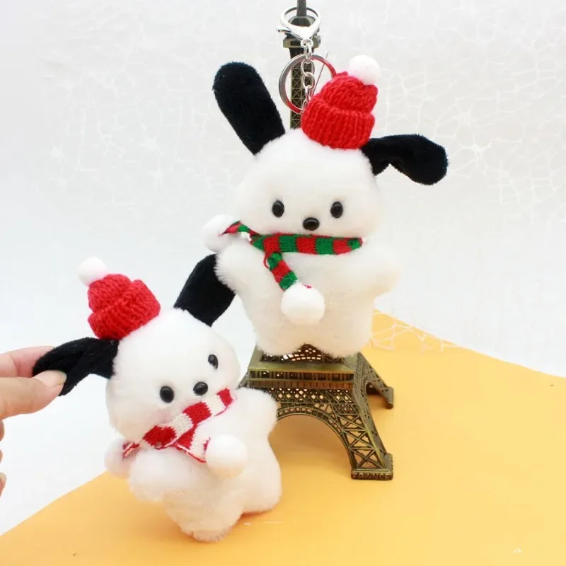 Pochacco Sanrio Anime Figure Furry Keychain Cute Kawaii Puppy Plush Pendant Peluches Toys Girl Navidad Christmas Friends Gift
Pochacco Sanrio Anime Figure Furry Keychain Cute Kawaii Puppy Plush Pendant Peluches Toys Girl Navidad Christmas Friends Gift