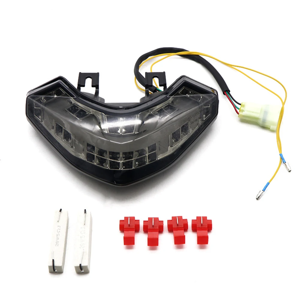 12V Tail Light Turn Signal Tail Light ABS+LED Blackened Shell Direct Installation For DUCATI Multistrada 1200 Durable
12V Tail Light Turn Signal Tail Light ABS+LED Blackened Shell Direct Installation For DUCATI Multistrada 1200 Durable