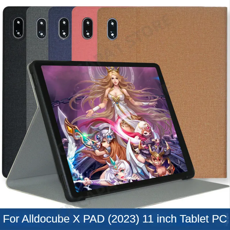 Folio PU Cover For Alldocube X Pad Case 2023 11" Tablet PC Folding Stand Funda with Soft TPU Back Shell
Folio PU Cover For Alldocube X Pad Case 2023 11" Tablet PC Folding Stand Funda with Soft TPU Back Shell