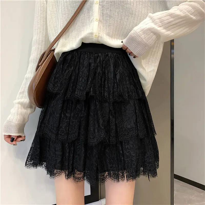 2022 autumn and winter all-match puffy fairy skirt high waist and thin A-line skirt layered cake skirt women Y2K Women's skirt
2022 autumn and winter all-match puffy fairy skirt high waist and thin A-line skirt layered cake skirt women Y2K Women's skirt