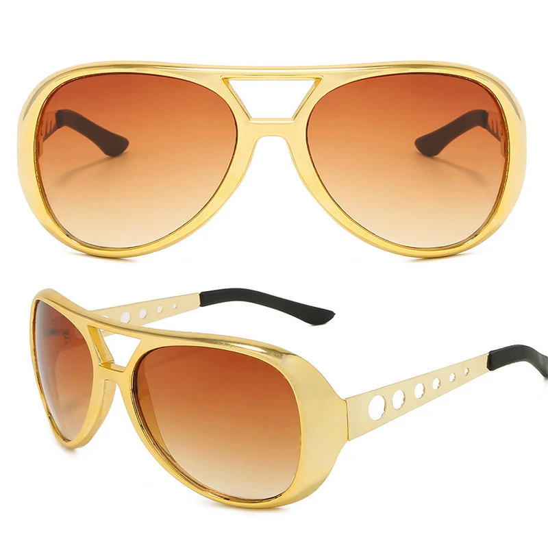 60's Rockstar Elvis Presley Sunglasses Cosplay Rock Singers Glasses Ball Party Unisex Costume Accessories Shades Prop Gifts 
60's Rockstar Elvis Presley Sunglasses Cosplay Rock Singers Glasses Ball Party Unisex Costume Accessories Shades Prop Gifts