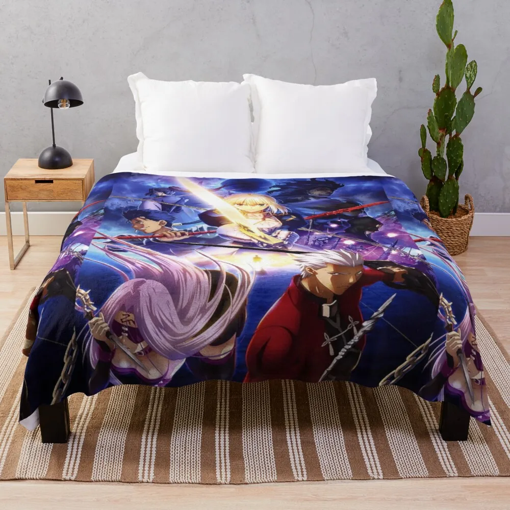 Fate Stay Night Servants Quilt Blanket Fur Fabric Throw Blankets
Fate Stay Night Servants Quilt Blanket Fur Fabric Throw Blankets