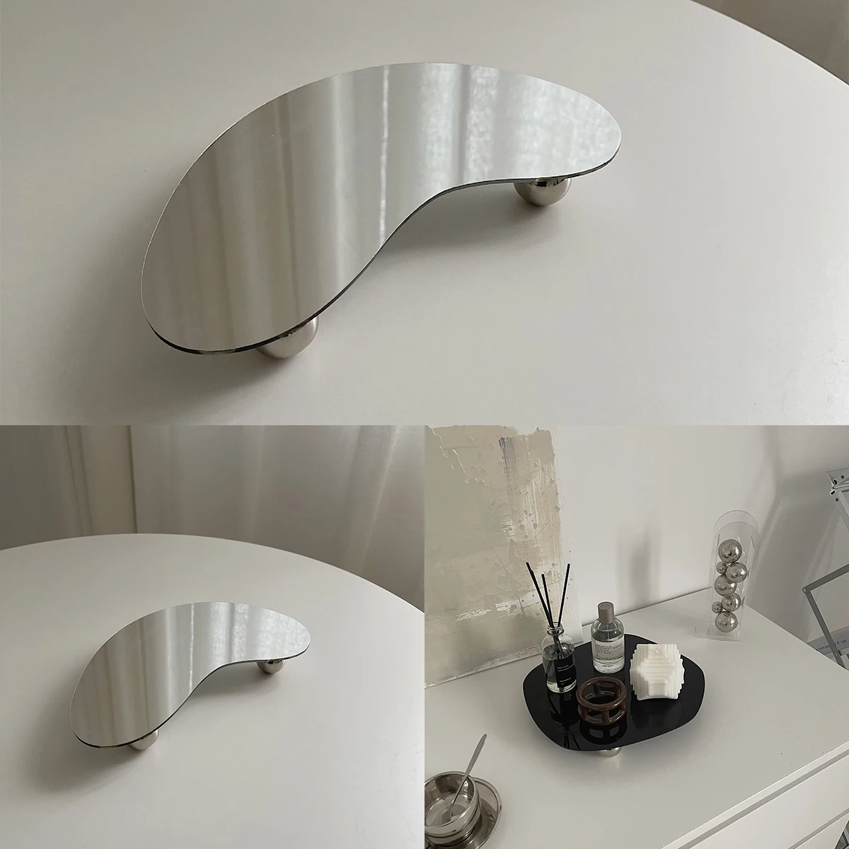 Mirror Jewelry Tray Irregular Acrylic Tray with Feet Decorative Makeup Storage Organizer Minimalist Jewelry Dish Tray Reusable
Mirror Jewelry Tray Irregular Acrylic Tray with Feet Decorative Makeup Storage Organizer Minimalist Jewelry Dish Tray Reusable