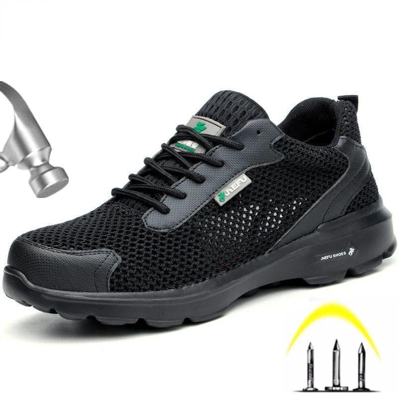 Breathable Mesh Work Safety Shoes Men Summer Work Sneakers Men Boots Waterproof Welding Shoes Anti-puncture Steel Toe Work Shoes
Breathable Mesh Work Safety Shoes Men Summer Work Sneakers Men Boots Waterproof Welding Shoes Anti-puncture Steel Toe Work Shoes