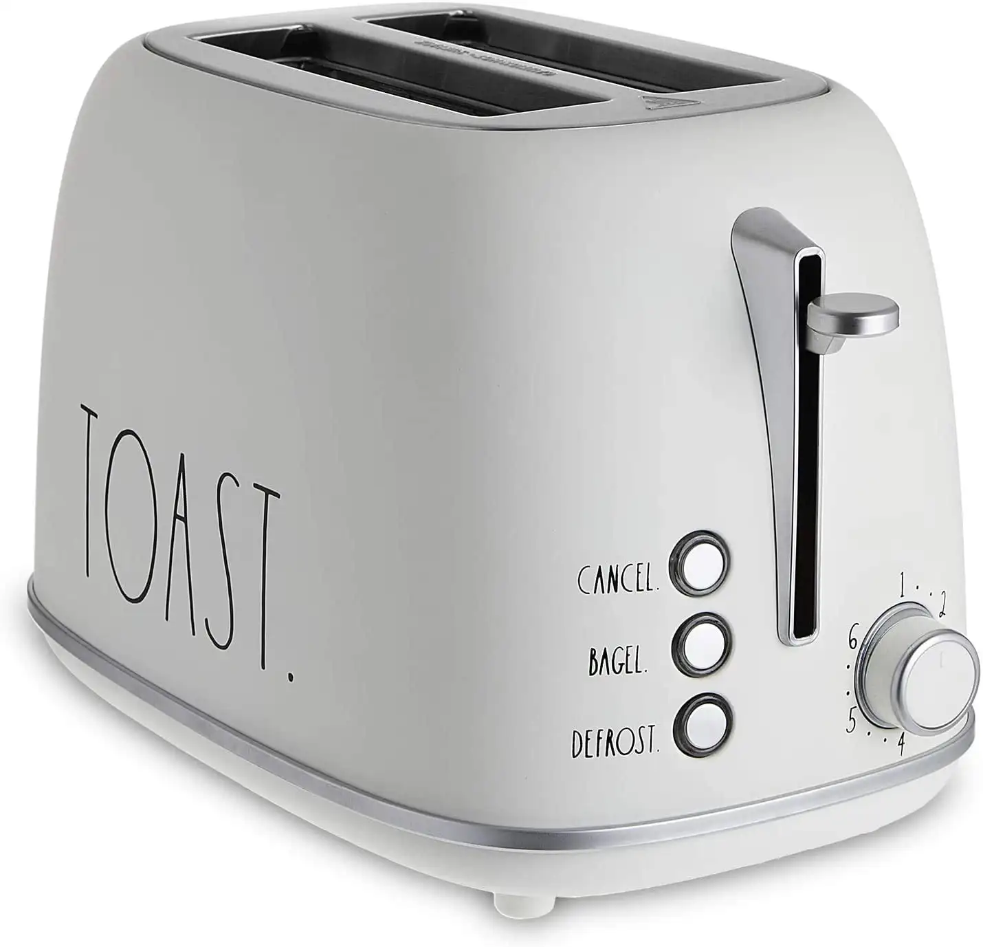 Stainless Steel Toaster with Removable Crumb Tray, 2 Slots, Waffles and Slices of Toast, Cream
Stainless Steel Toaster with Removable Crumb Tray, 2 Slots, Waffles and Slices of Toast, Cream