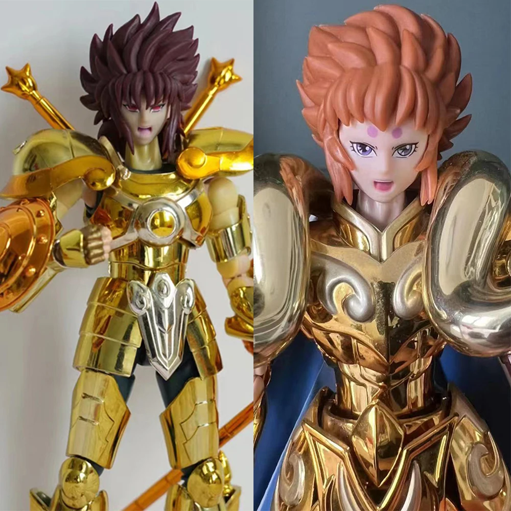 

[IN STOCK] Saint Cloth Myth EX Aries KIKI Head And Basalt Head With Hair PVC Knights of the Zodiac Action Figure Accessories