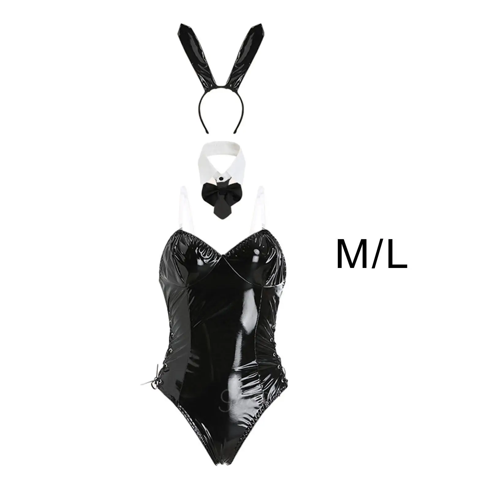 Women Bunny Costume Cosplay with Bunny Ears Girls Rabbit Outfit Bunny Suit for Party Christmas Halloween Fancy Dress Roleplay
Women Bunny Costume Cosplay with Bunny Ears Girls Rabbit Outfit Bunny Suit for Party Christmas Halloween Fancy Dress Roleplay