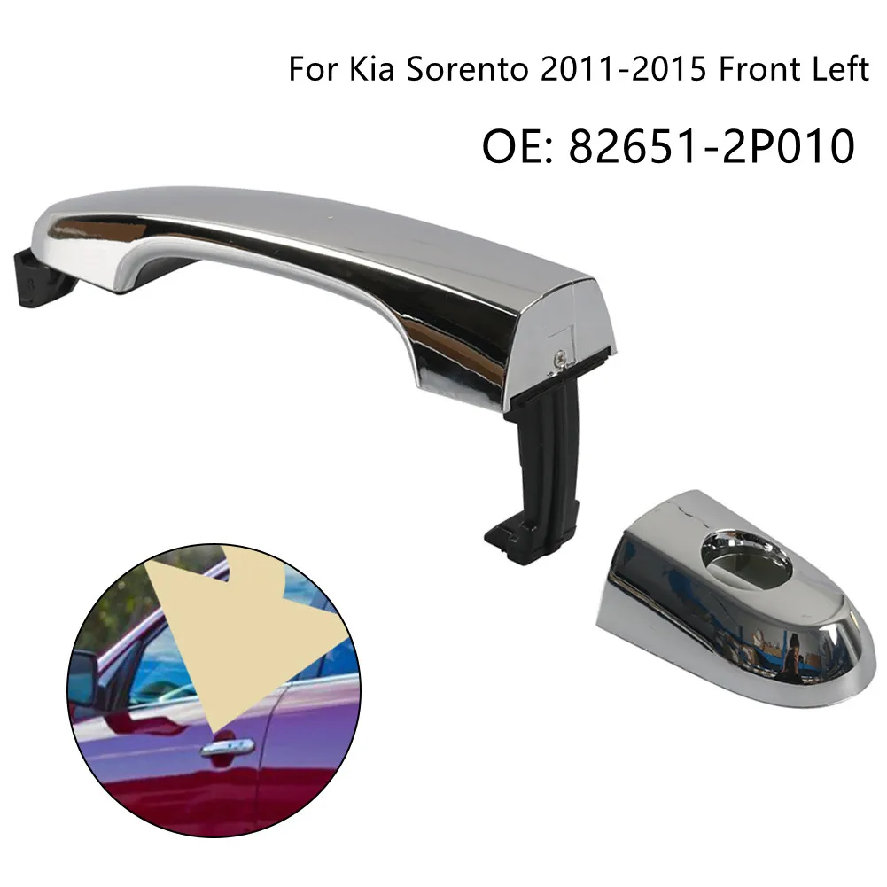 Front Left Driver Chrome Outside Door Handle With Trim For Kia Sorento 2011-2015 #826512P010 Exceeds Standards
Front Left Driver Chrome Outside Door Handle With Trim For Kia Sorento 2011-2015 #826512P010 Exceeds Standards