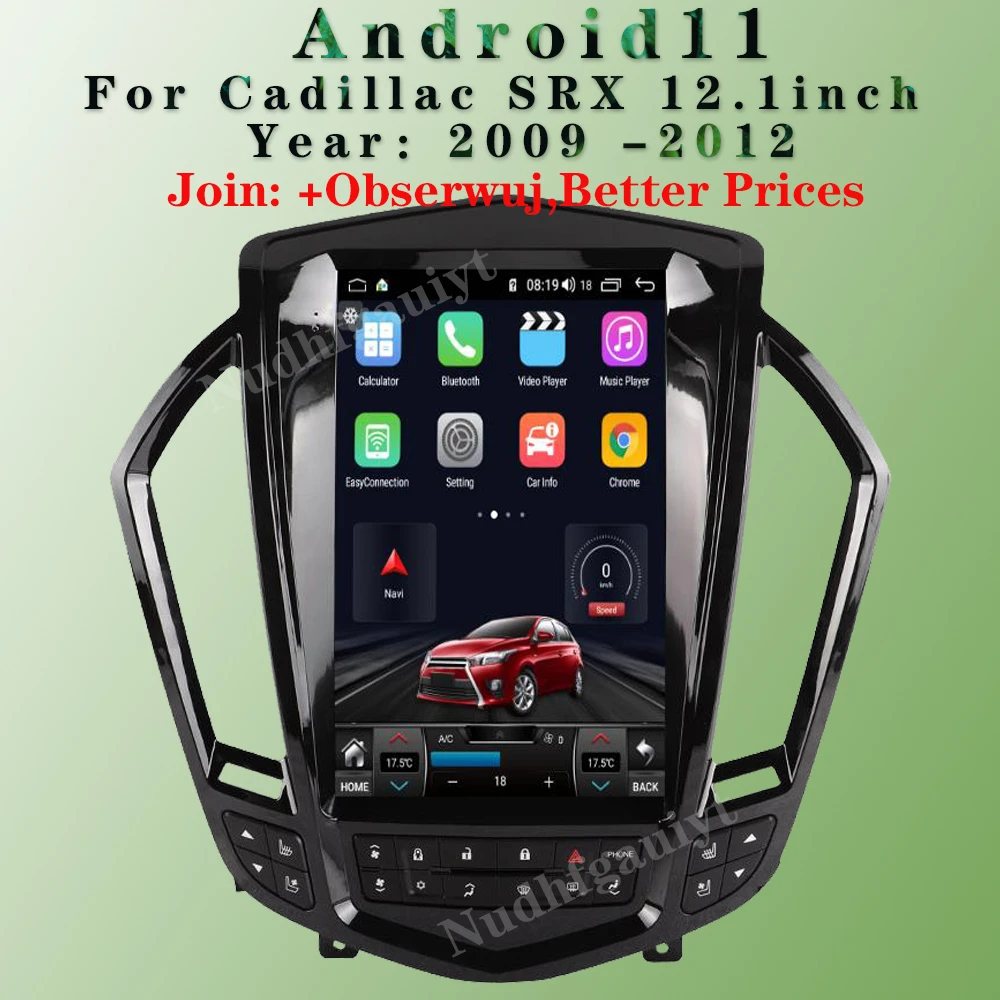 Android 11.0 Car Radio for Cadillac SRX 2009-2012 Vertical screen style Car Stereo Player In-Dash DSP GPS Autoradio Navigatore
Android 11.0 Car Radio for Cadillac SRX 2009-2012 Vertical screen style Car Stereo Player In-Dash DSP GPS Autoradio Navigatore