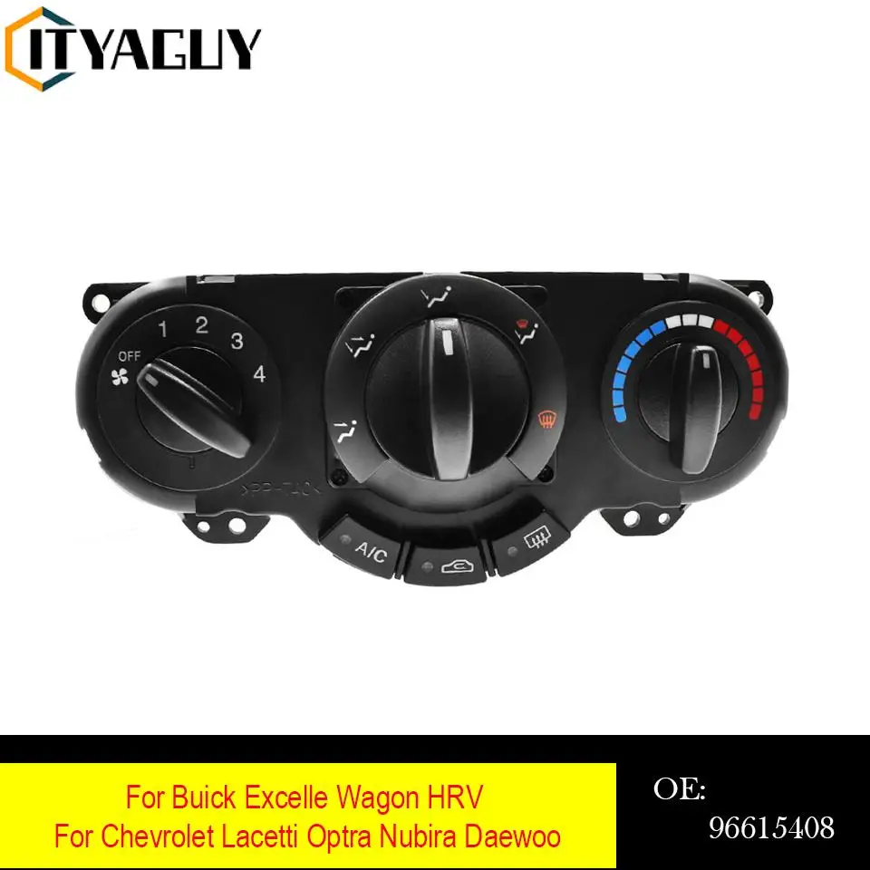 Панель нагревателя переменного тока, переключатель контроля климата в сборе 96615408 для Buick Excelle Wagon HRV Chevrolet Lacetti Optra Nubira Daewoo 2003-2012
Панель нагревателя переменного тока, переключатель контроля климата в сборе 96615408 для Buick Excelle Wagon HRV Chevrolet Lacetti Optra Nubira Daewoo 2003-2012