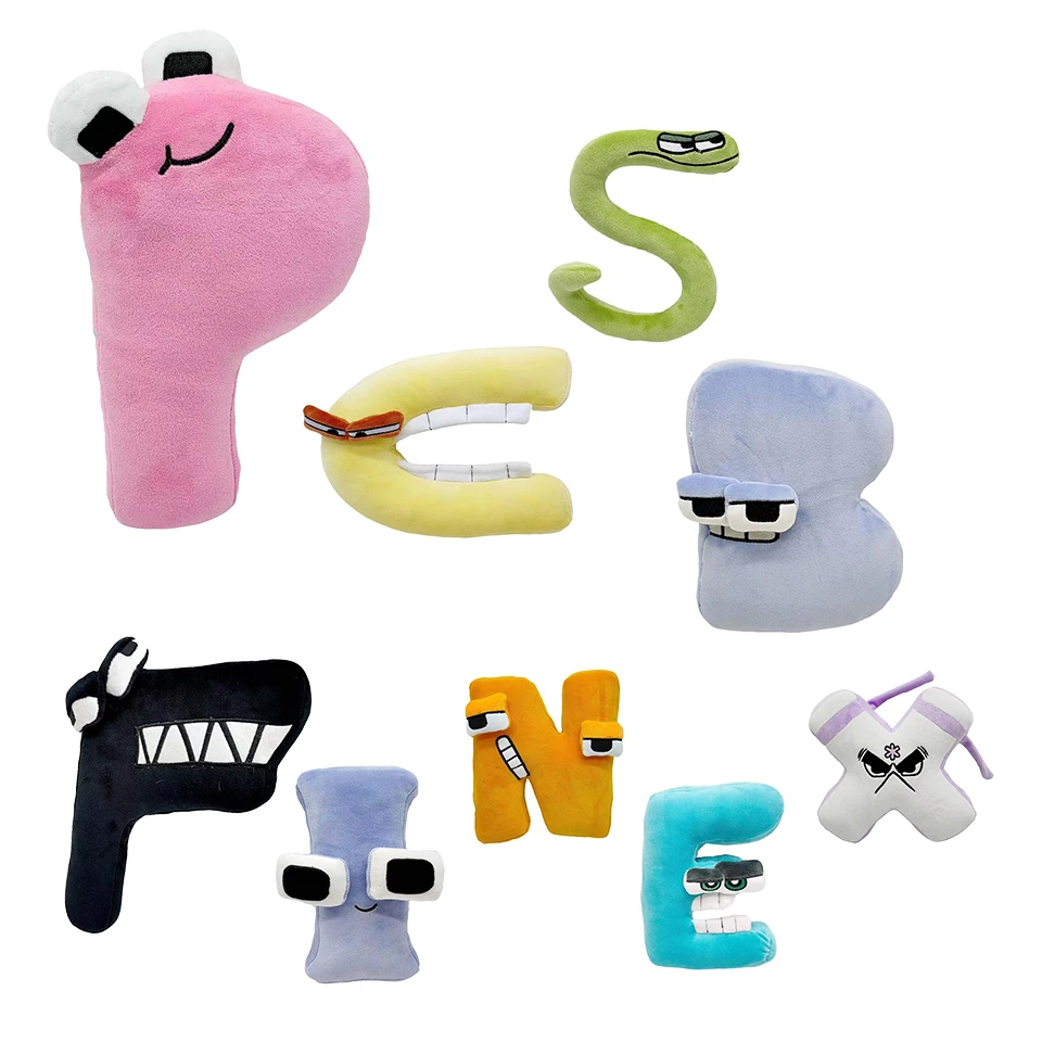 14-30cm pack Alphabet Lore Plush Toy Game Alphabet Lore But Are Stuffed Plushie Doll Color Soft Comfortable Baby Hug Pillow Gift 
14-30cm pack Alphabet Lore Plush Toy Game Alphabet Lore But Are Stuffed Plushie Doll Color Soft Comfortable Baby Hug Pillow Gift