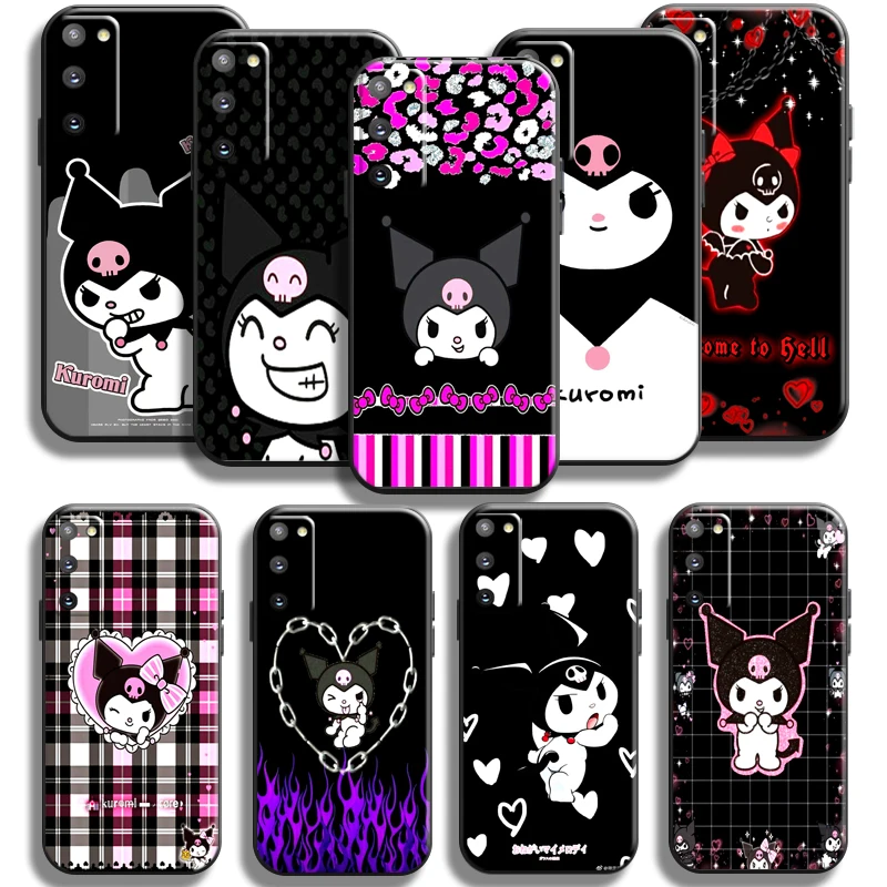 Cartoon Anime Sanrio Kuromi Phone Case For Samsung Galaxy S10 S9 S8 Plus Lite S10E Case For Samsung S10 5G Liquid Silicon Black
Cartoon Anime Sanrio Kuromi Phone Case For Samsung Galaxy S10 S9 S8 Plus Lite S10E Case For Samsung S10 5G Liquid Silicon Black