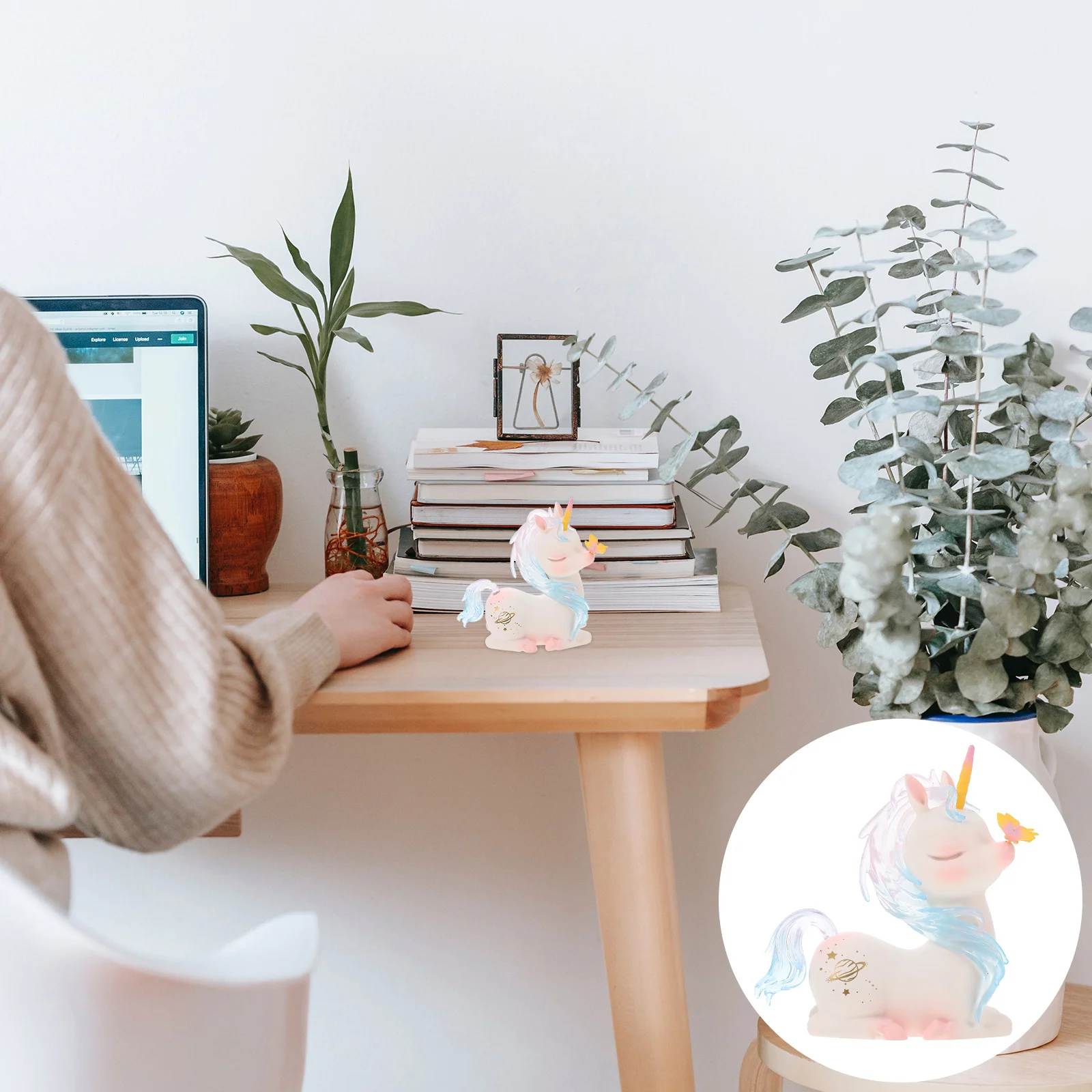 Декоративная настольная Красивая статуя из смолы, забавная мультяшная фигурка для дома и магазина 
Декоративная настольная Красивая статуя из смолы, забавная мультяшная фигурка для дома и магазина