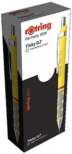 Бренд: Rotring Tikky механический карандаш 0,7 мм, желтый-1904509 Категория: карандаши
Бренд: Rotring Tikky механический карандаш 0,7 мм, желтый-1904509 Категория: карандаши