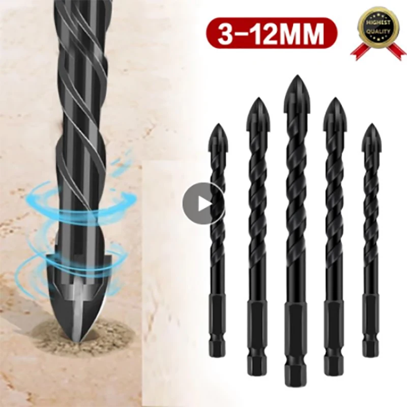 Набор сверл с шестигранным хвостовиком 3-12 мм для стекла, керамики, бетона, открывателя отверстий для металла, дерева, сверления кирпичей, тр...
Набор сверл с шестигранным хвостовиком 3-12 мм для стекла, керамики, бетона, открывателя отверстий для металла, дерева, сверления кирпичей, тр...