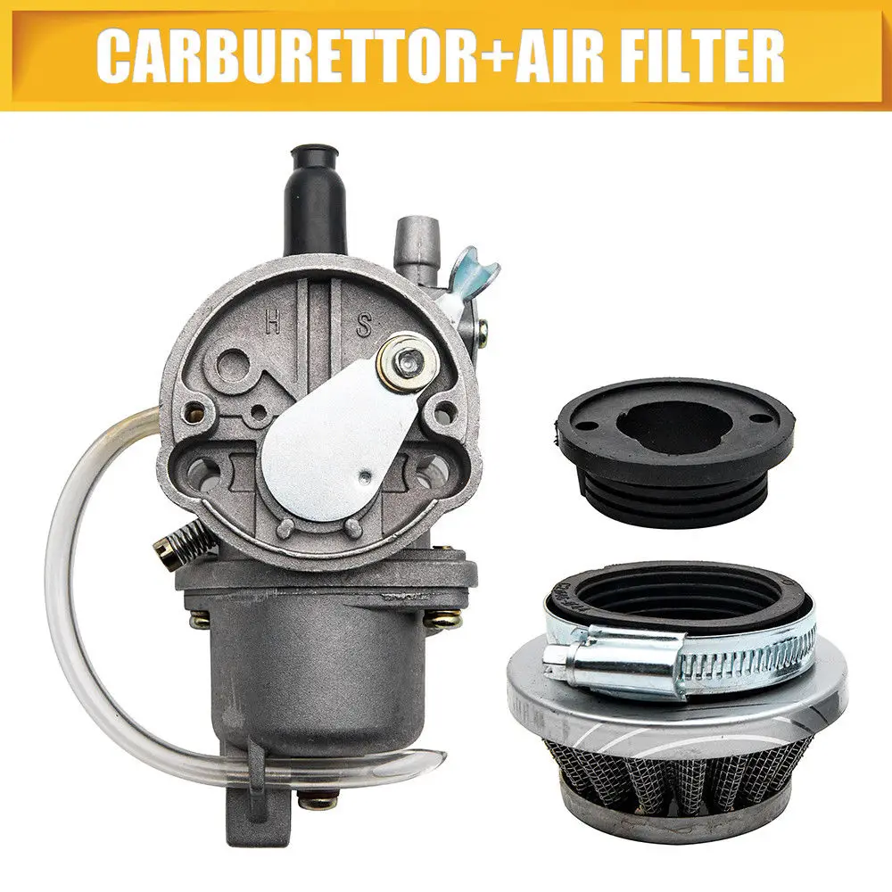Motorcycle Carburetor with Air Filter Set for 47cc 49cc Mini Moto ATV Dirt Pocket Bike
Motorcycle Carburetor with Air Filter Set for 47cc 49cc Mini Moto ATV Dirt Pocket Bike