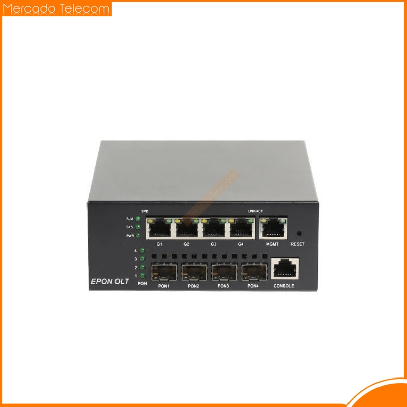 MINI 4PON EPON OLT DC12V WEB SNMP COMPATIBLE For HUAWEI ZTE FiberHome EPON XPON ONU
MINI 4PON EPON OLT DC12V WEB SNMP COMPATIBLE For HUAWEI ZTE FiberHome EPON XPON ONU