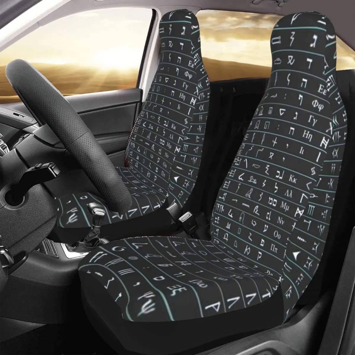 Ancient Alphabets Car Seat Cover Custom Printing Universal Front Protector Accessories Cushion Set
Ancient Alphabets Car Seat Cover Custom Printing Universal Front Protector Accessories Cushion Set