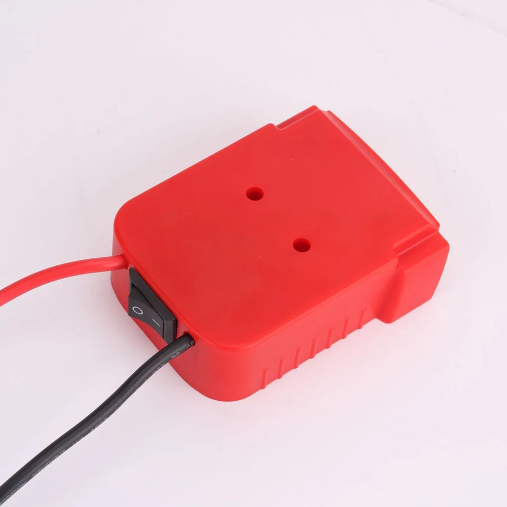 Battery Adapter With Fuse Built-In Switch 30A Replacement Fuses Set Power Wheel Adapter For 18V To Dock Holder 14Awg
Battery Adapter With Fuse Built-In Switch 30A Replacement Fuses Set Power Wheel Adapter For 18V To Dock Holder 14Awg
