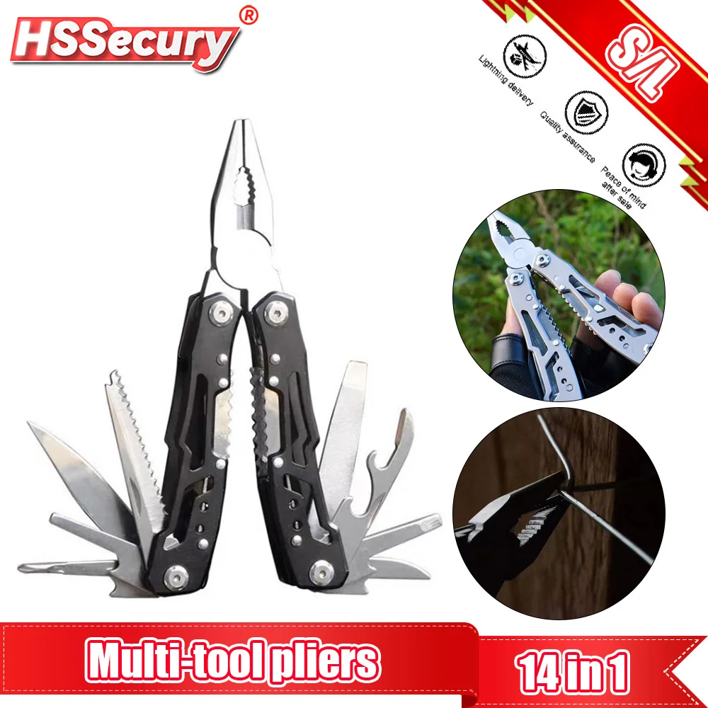 Multipurpose Knife Stainless Steel Multi-tool Pocket Knife Pliers Folding Knife Pliers Portable Folding Blade Navaja Multiusos
Multipurpose Knife Stainless Steel Multi-tool Pocket Knife Pliers Folding Knife Pliers Portable Folding Blade Navaja Multiusos