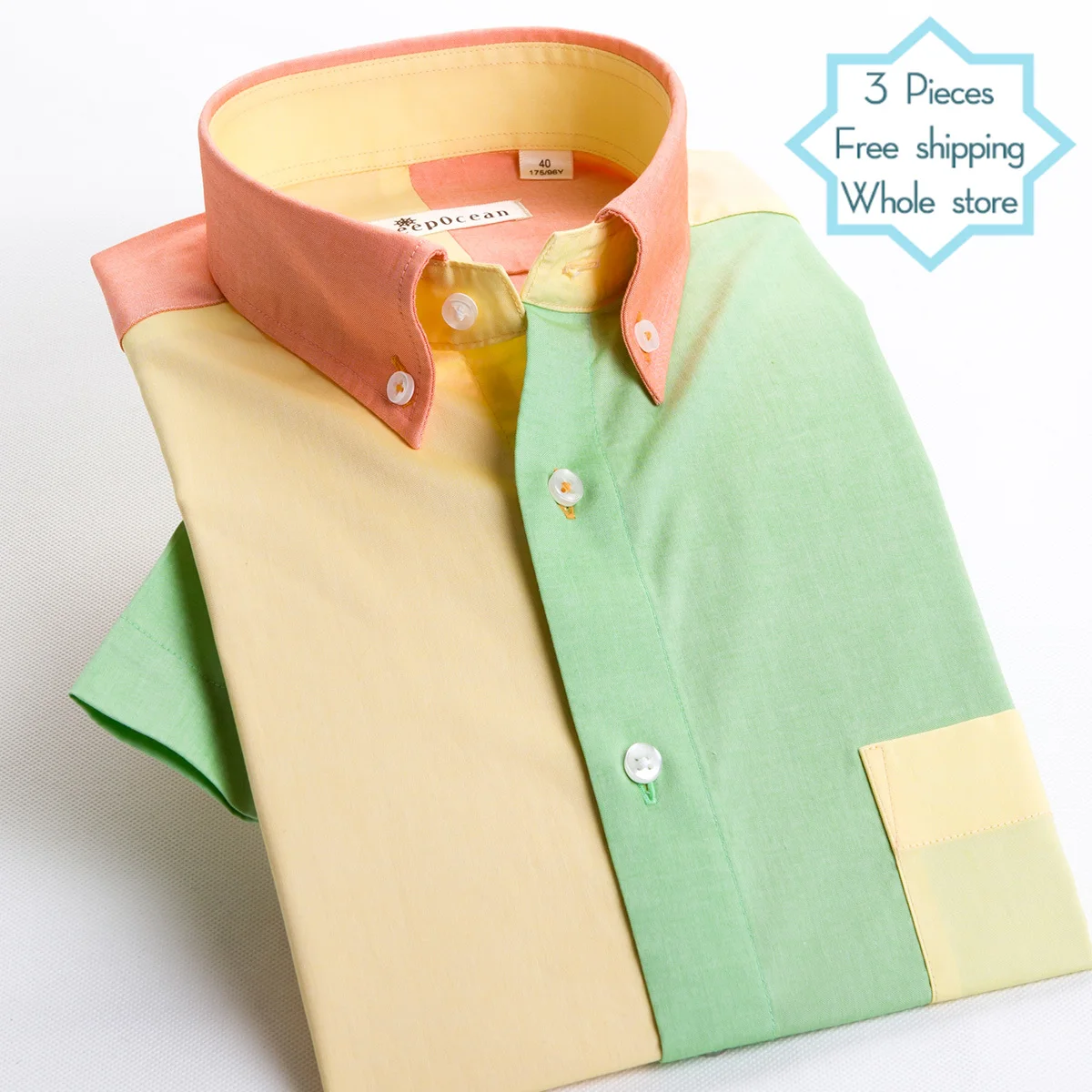 DEEPOCEAN Men's Short Sleeve Shirt Oxford Stitching Fashion Slim Cotton Non-iron Blouse
DEEPOCEAN Men's Short Sleeve Shirt Oxford Stitching Fashion Slim Cotton Non-iron Blouse