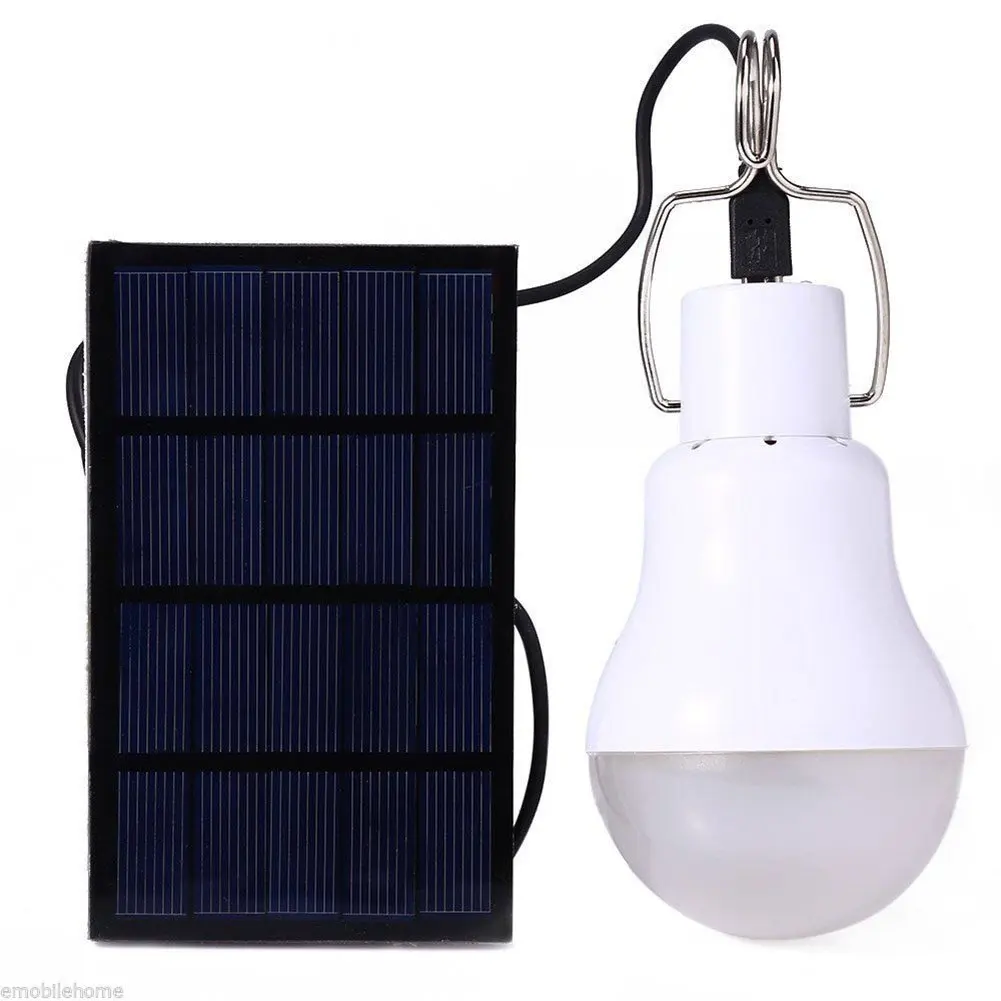 Portable LED Solar Pendant Light Outdoor Indoor Solar Powered Lamp Emergency Bulb for Garden Camping Garden Yard Tent Fishing
Portable LED Solar Pendant Light Outdoor Indoor Solar Powered Lamp Emergency Bulb for Garden Camping Garden Yard Tent Fishing