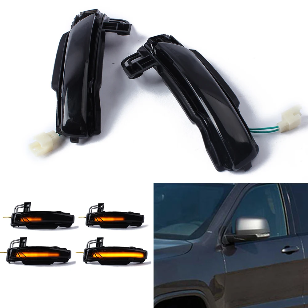 2pcs LED Dynamic Turn Signal Light Indicator Rearview Mirror Blinker For Jeep Grand Cherokee 2011-2020 Waterproof
2pcs LED Dynamic Turn Signal Light Indicator Rearview Mirror Blinker For Jeep Grand Cherokee 2011-2020 Waterproof