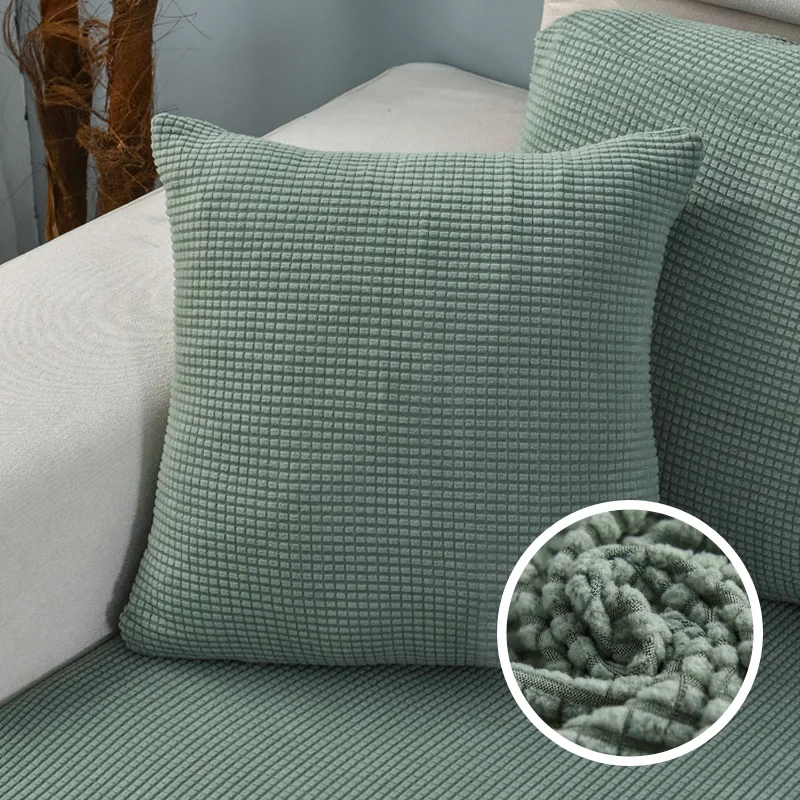 Solid Color Corn Grain Cover Candy Color Pillow Cover For Sofa Office Waist Back Cover Home Decorative Pillowcase Decoration
Solid Color Corn Grain Cover Candy Color Pillow Cover For Sofa Office Waist Back Cover Home Decorative Pillowcase Decoration