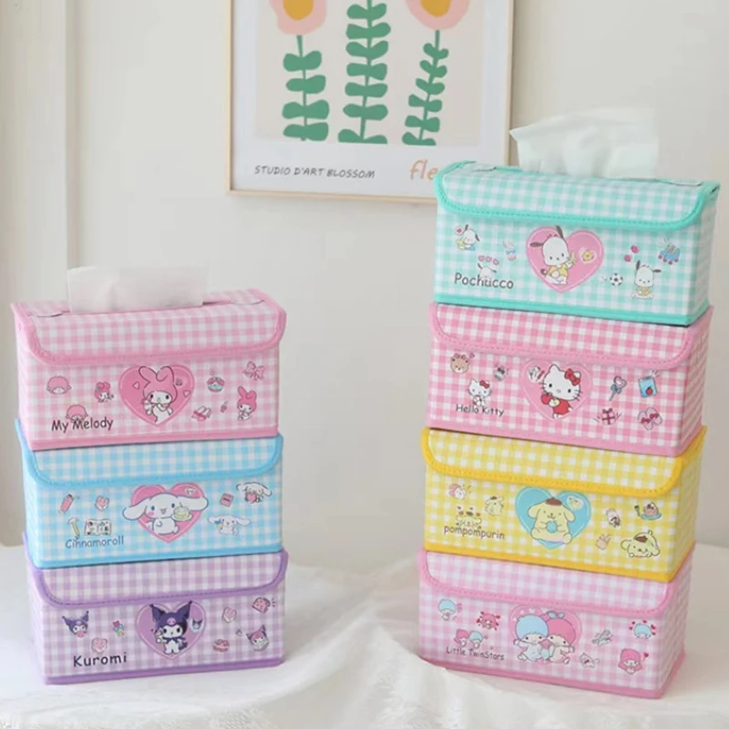 Sanrio Kawaii Pochacco Tissue Box Hello Kitty Student Cartoon Dormitory Car Home Roll Paper Paper Decoration Storage Box Gift
Sanrio Kawaii Pochacco Tissue Box Hello Kitty Student Cartoon Dormitory Car Home Roll Paper Paper Decoration Storage Box Gift