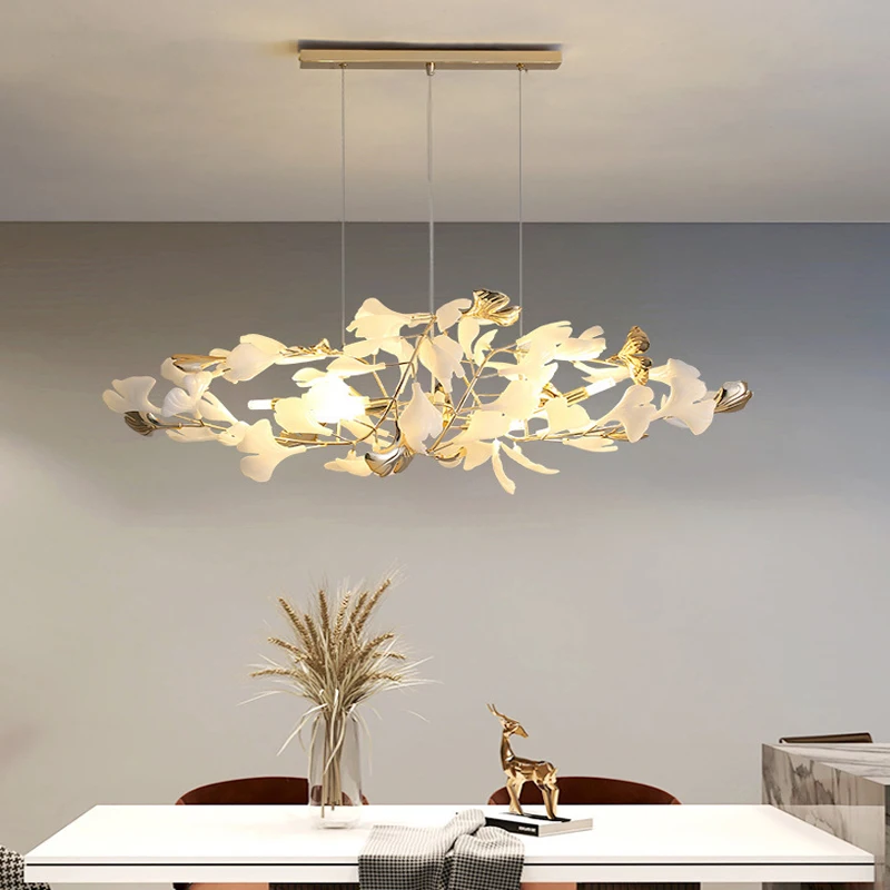 Pendant Lamp Room Decor Ginkgo Decoration Bedroom Ceiling Led Art Chandelier Light lndoor Hanging Modern Living Dining Luminaire
Pendant Lamp Room Decor Ginkgo Decoration Bedroom Ceiling Led Art Chandelier Light lndoor Hanging Modern Living Dining Luminaire