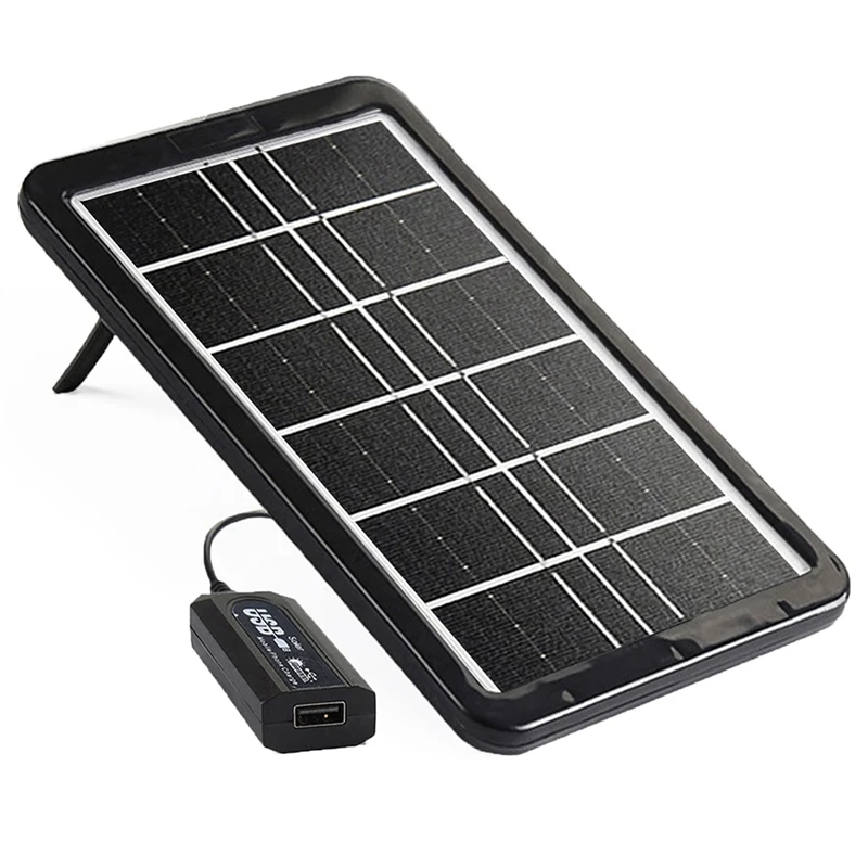 5V 6W USB Solar Panel, Portable Efficiency Solar Panel Battery Charger With Cable For Cellphone Power Bank Camera Fan
5V 6W USB Solar Panel, Portable Efficiency Solar Panel Battery Charger With Cable For Cellphone Power Bank Camera Fan