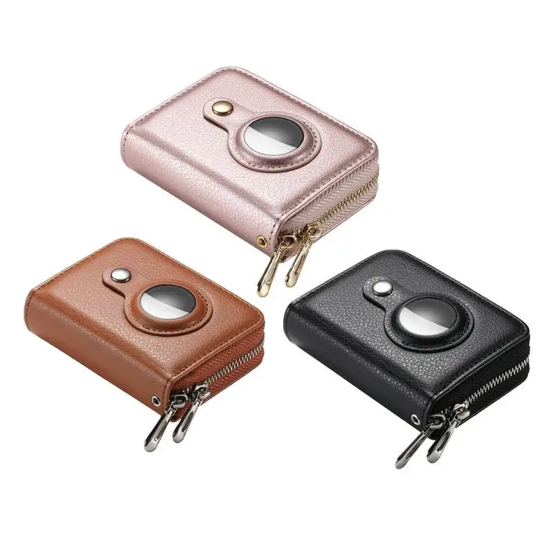 Men Women Leather Wallet Fashion ID Credit Card Holder Large Capacity Anti Lost Wallet Coin Pocket ForAirtag Location Tracker
Men Women Leather Wallet Fashion ID Credit Card Holder Large Capacity Anti Lost Wallet Coin Pocket ForAirtag Location Tracker