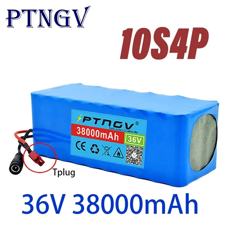 

100% Originele 10S4P 36V Batterij 38Ah Batterij 1000W Batterij 42V 38000Mah Ebike Elektrische Fiets Met Bms E-Bike 18650.00