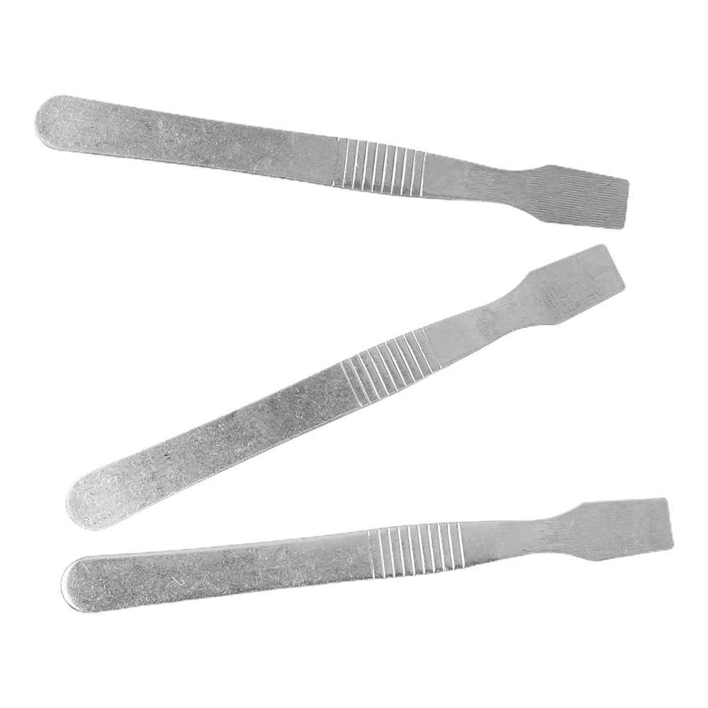 Spudger Flux Scraper 120*11mm 5Pcs Solder Paste Scraper Solder Paste Spudger Stainless Steel Phone Repair Tools
Spudger Flux Scraper 120*11mm 5Pcs Solder Paste Scraper Solder Paste Spudger Stainless Steel Phone Repair Tools