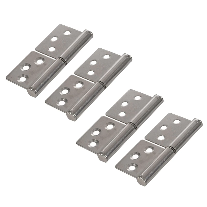 3 Inch Silver Tone Stainless Steel 360 Degree Rotating Window Door Flag Hinge 4 Pieces
3 Inch Silver Tone Stainless Steel 360 Degree Rotating Window Door Flag Hinge 4 Pieces