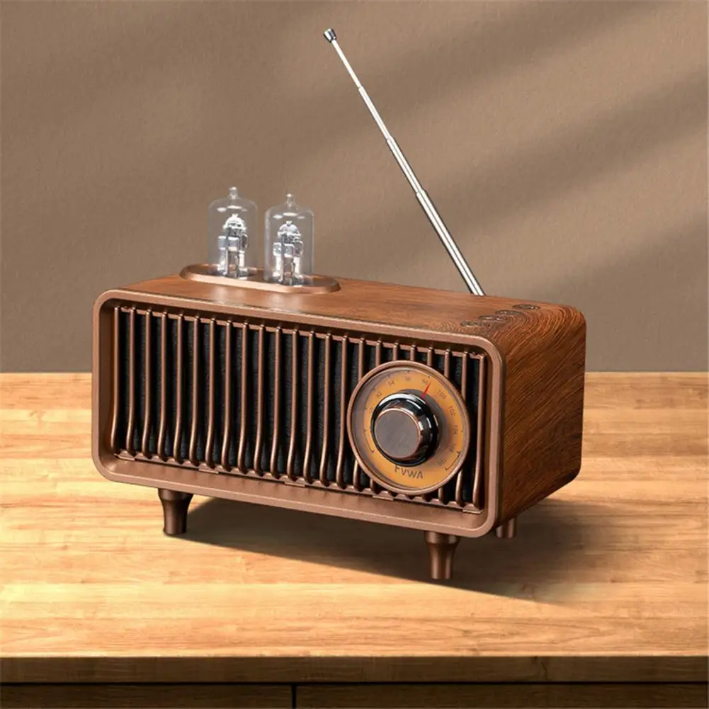 Fashionable Long Endurance Full-range Loudspeaker Bluetooth-compatible 5.0 Vintage Music Player Sound Box for Home 
Fashionable Long Endurance Full-range Loudspeaker Bluetooth-compatible 5.0 Vintage Music Player Sound Box for Home