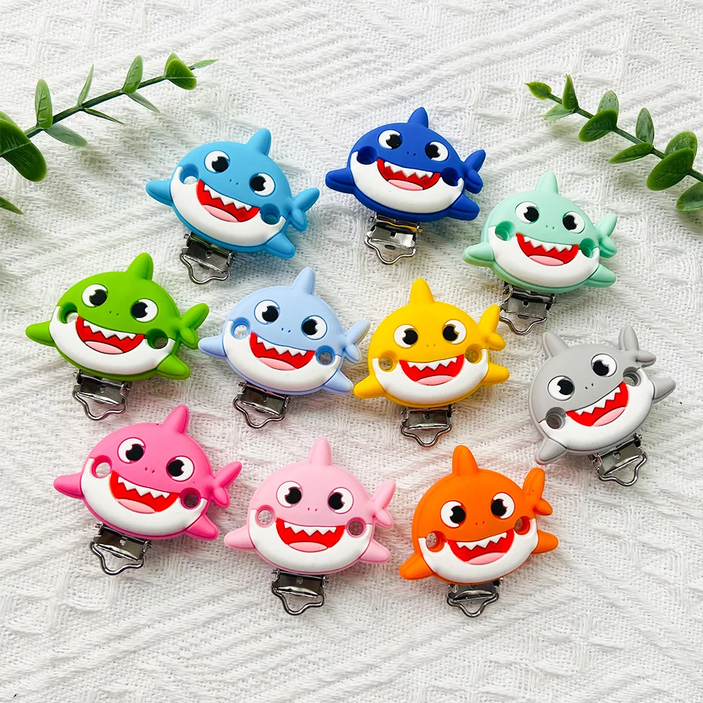 3PCS Silicone Shark Pacifier Clip BPA Free Baby Teether Infant Teething Toys For Baby Rattle Pacifiers Accessories
3PCS Silicone Shark Pacifier Clip BPA Free Baby Teether Infant Teething Toys For Baby Rattle Pacifiers Accessories